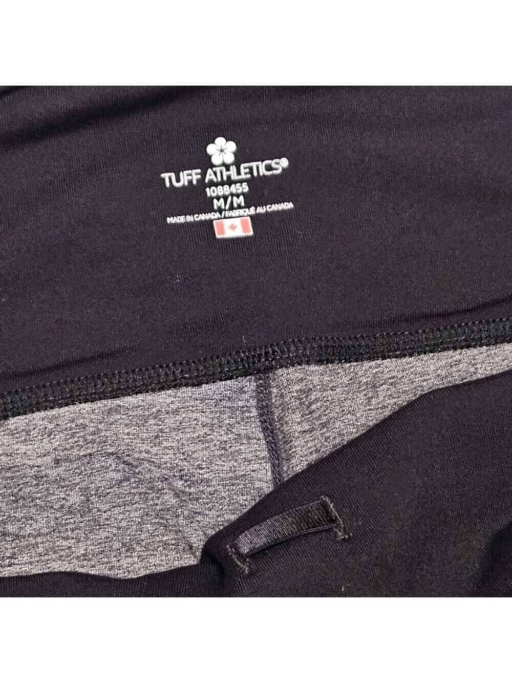 Tuff Athletics Women's Camo Capri Leggings - Size Medium - High Waist Stretch - Picture 6 of 6